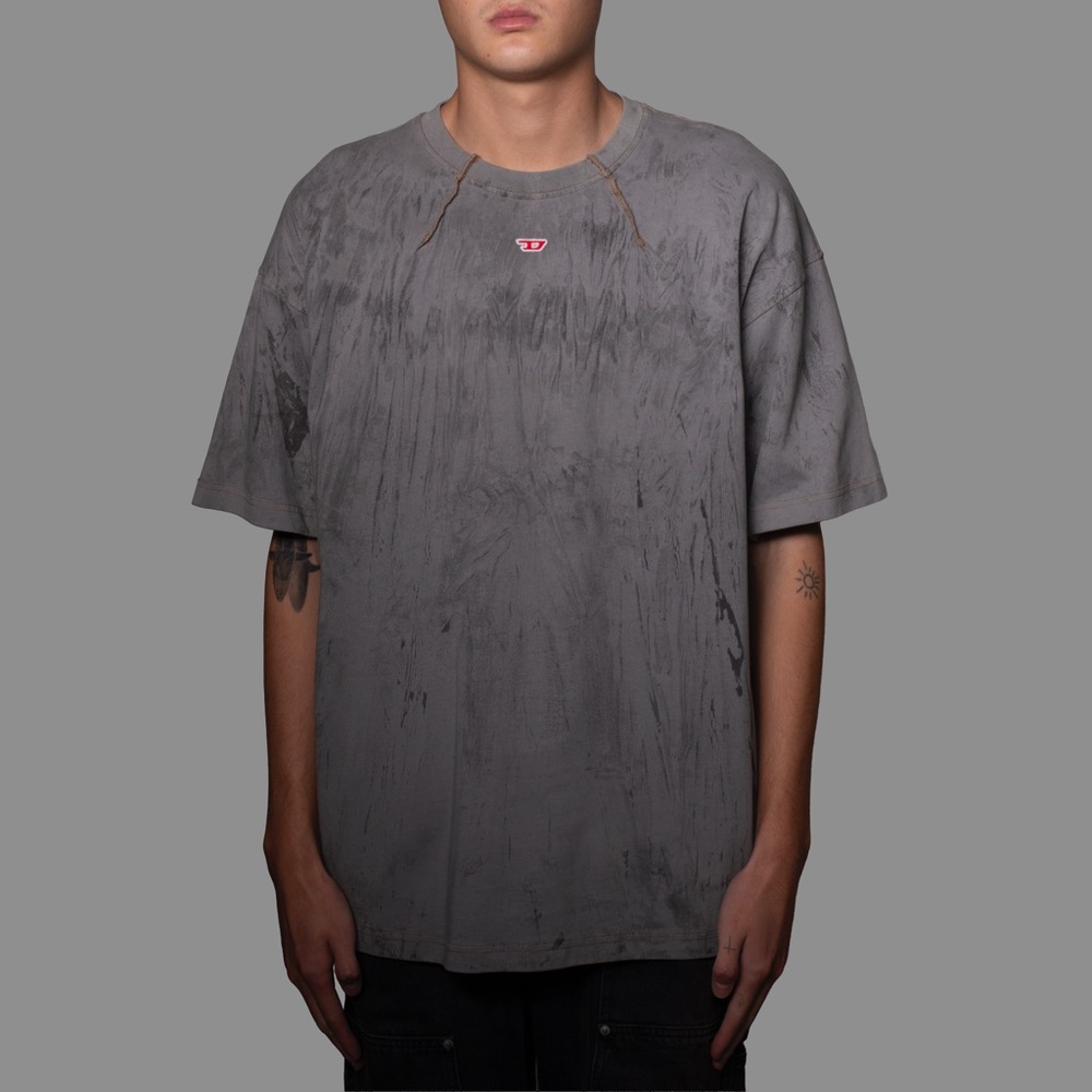 Diesel Charcoal Short Sleeve Tee